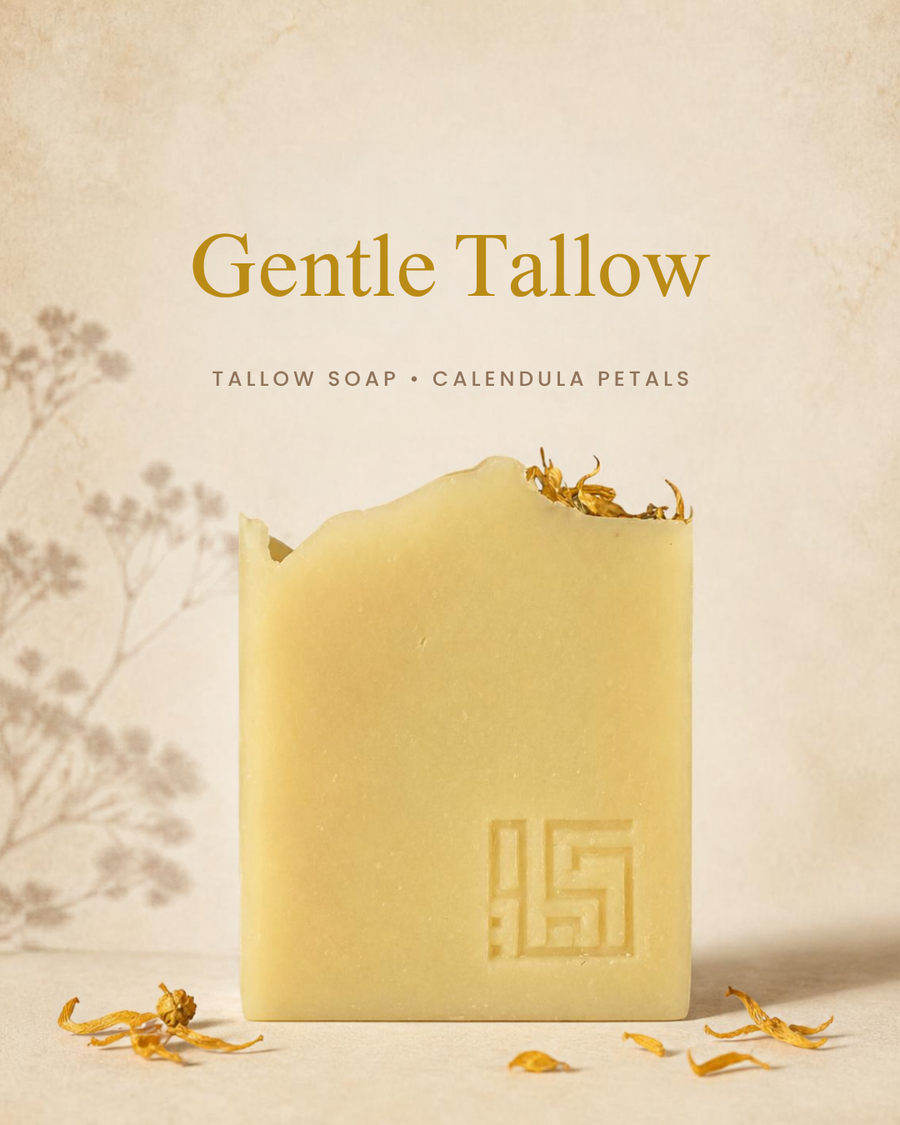 Gentle Tallow — Hand-Poured Botanical Bar