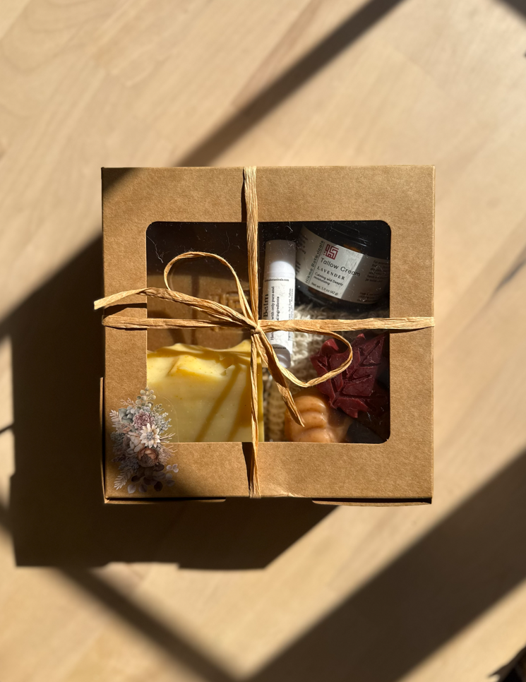 SEASONAL! Fall Self-Care Kit with Tallow Cream and Fall Soaps