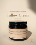 Tallow Cream — Unscented— Handcrafted Whole-Body Balm
