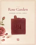 Rose Garden — Hand-Poured Botanical Bar with Rose Geranium